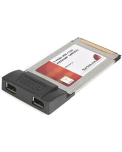 StarTech 2 Port CardBus Laptop 1394a Firewire PC Card Adapter (CB1394_2)