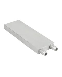 BXQINLENX Aluminum Water Cooling Block for CPU Graphics Radiator Heatsink 40x 120(White)