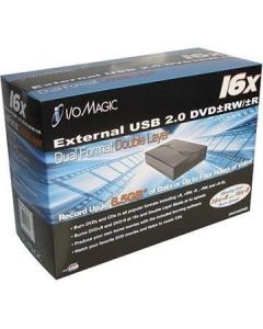 iRiver 16X EXT USB2.0 DUALFORMAT-DBL Layer DVD+-RW (IDVD16DDBE)