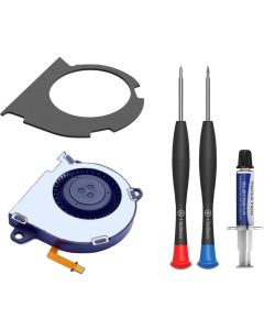 ElecGear Replacement Internal Cooling Fan Compatible with Nintendo Switch 2021 OLED, CPU Heatsink Cooler, Thermal Compound Paste, Screwdriver and Repair Tool Kit
