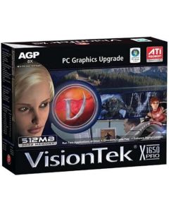 VisionTek Radeon X1650 PRO 512MB AGP (900125)