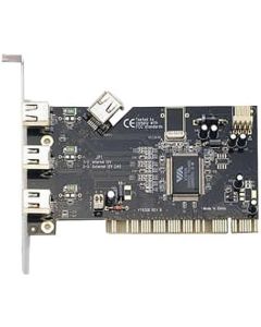 SYBA PCI to FireWire 3 + 1-port Controller Card w/ Cable [OEM] SD-PCI-4F-G