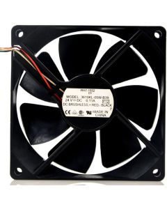 3610KL-05W-B39 9225 24V 0.11A Fan axial case Computer stall Warning