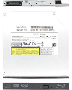 Panasonic UJ240 6x Blu-ray Burner BD-RE/8x DVDRW DL SATA Drive (Black)