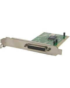 Syba 1 Port Parallel 32 Bit PCI 2.1 Card DB-25 Parallel Port Printer Port Netmos MCS9805 Chipset - SD-PCI-1P