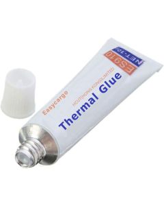 Easycargo 10gram Thermal Conductive Glue Kit, High Performance Silicone Thermal Plaster Adhesive Glue, Cooler Epoxy Compound for Heatsink GPU VRM VRAM LED IC Chips MOSFET BJT Transistor 3D Printer PCB