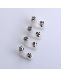 Dashtop 40 pcs L Type PCB Mounting feet / legs with Screw Fit for Arcade Games , Jamma Game , Video Games , Windows System , Raspberry Pi Board