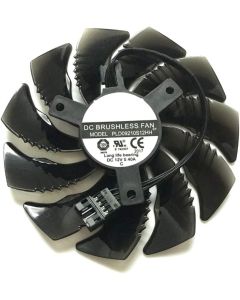 2pcs/Set 87MM PLD09210S12HH RX570 RX580 aorus GPU Cooler Cooling Fan for GIGABYTE RX 580/570 AORUS Grahics Card VGA Replacement (1 PLD09210S12HH)