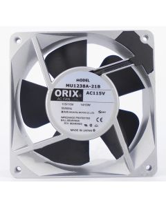 MU1238A-21B ORIX 115V 120mm Fan - 14/13W 12038 12cm Cooling Fan