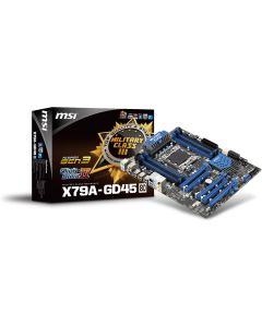 MSI Computer Corp. Intel X79 ATX DDR3 2400 Intel-LGA 2011 Motherboards X79A-GD45 (8D)