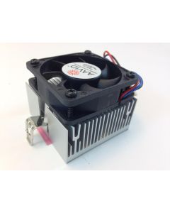 AAVID CPU Cooling Fan & HEATSINK, 50mm Sq. Fan, 50mm X 52mm X 43mm Silver Heatsink & Fan, TX3 3PIN Connector
