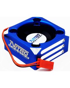 Nitro Hobbies 30mm Aluminum Case Cyclone Cooling Turbo Fan 28000 RPM Blue