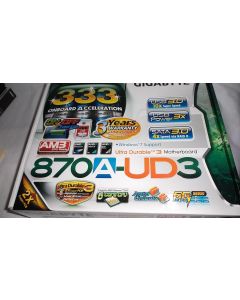 New Gigabyte Ultra Durable 3 Ga 870a Ud3 Desktop Motherboard Amd Socket Am3 Pga Memory Technology